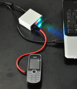 Flasher box collegata via USB